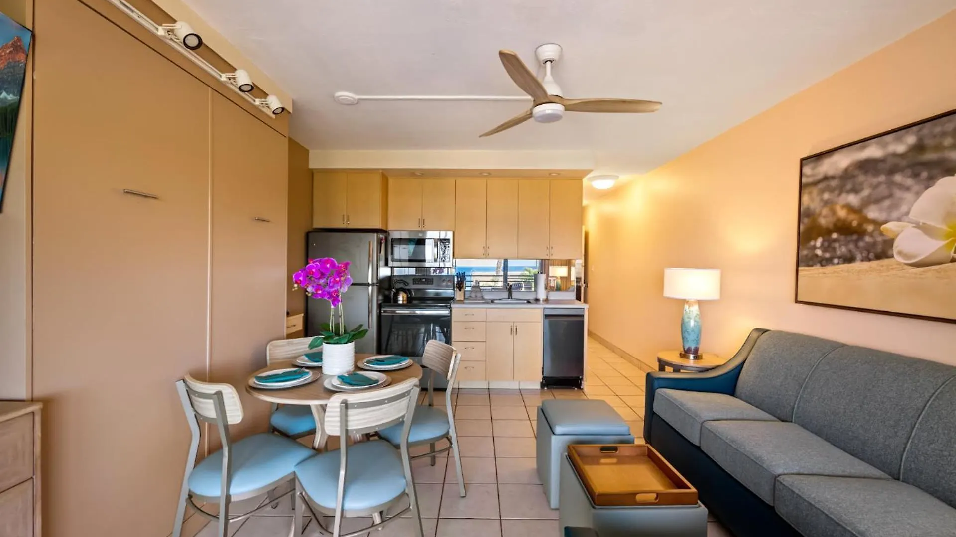 Kuleana Club #721 Oceanfront - 1 Bedroom & 1 Bathroom - 3Rd Floor Kahana Vakantiehuis