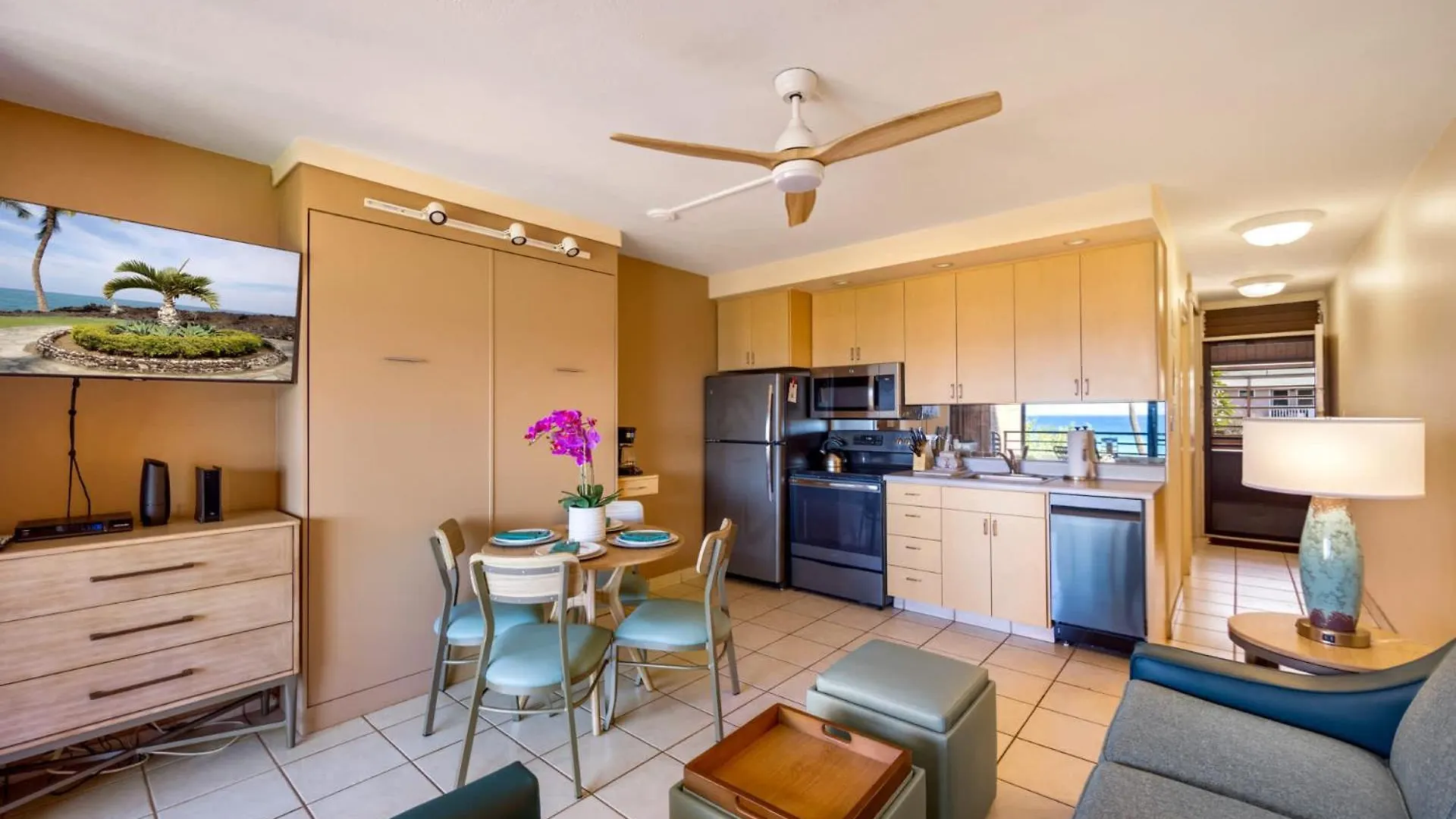 Kuleana Club #721 Oceanfront - 1 Bedroom & 1 Bathroom - 3Rd Floor Kahana